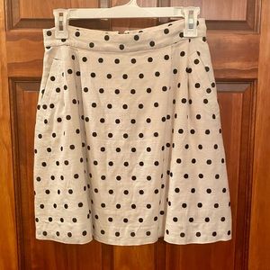Kate Spade Polka Dot Mini Skirt